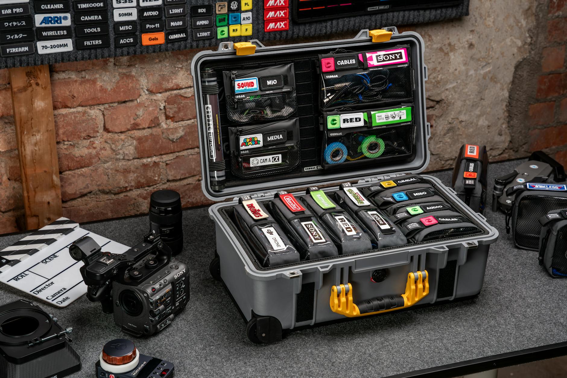 Professional film camera equipment